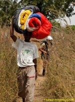 Randonn�e p�destre, environs de Faya, S�n�gal